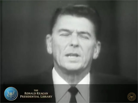 "A Time for Choosing" by Ronald Reagan